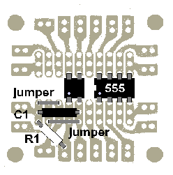 Capacitor and jumpers