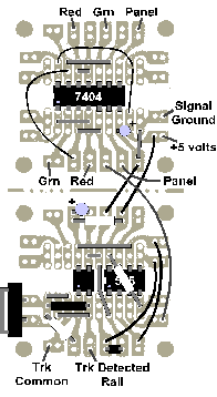Connections to circuit board