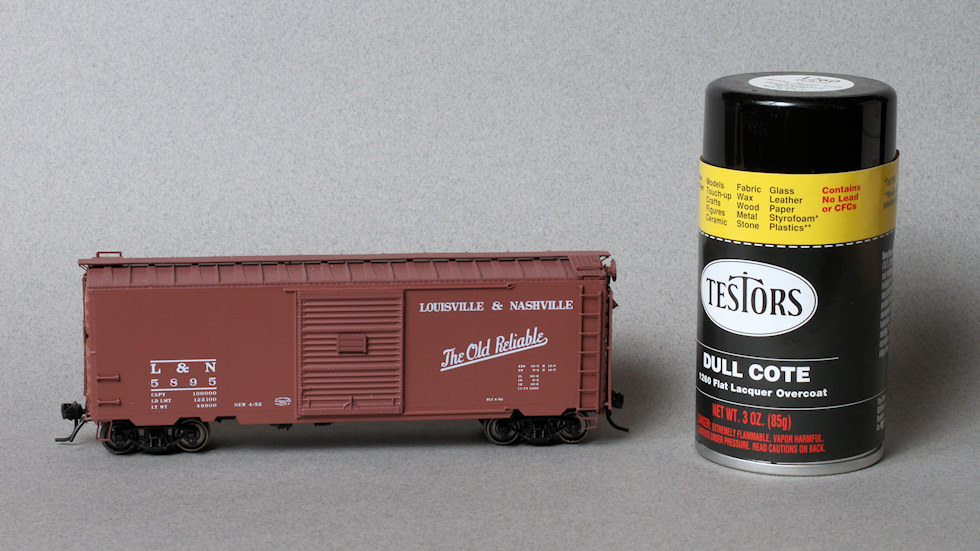 Dullcote Lacquer in a Bottle Testors