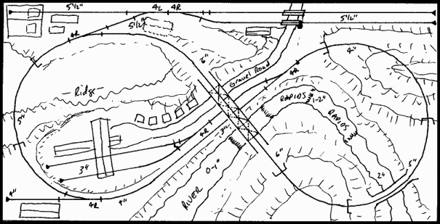 Gateway Central IV "Ozark River Valley" - 4x8--Foot Track Plan