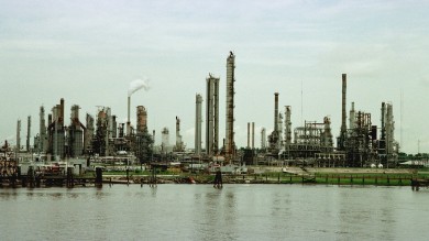 Large Oil Refinery, New Orleans
