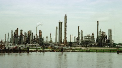 Large Oil Refinery, New Orleans