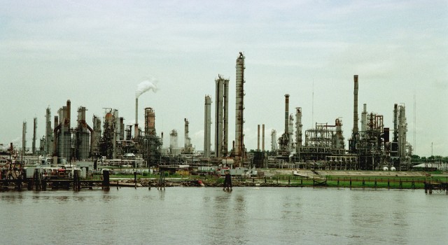 Large Oil Refinery, New Orleans