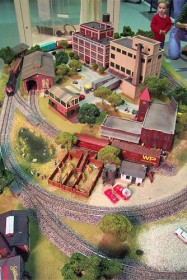Gateway Central VIII 4x6 Small HO Scale Model Railroad
