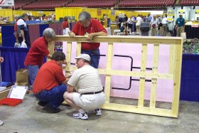 Construction of the 2001 Model Railroader Magazine Railroad Layout