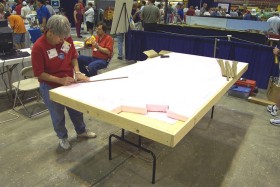 Construction of the 2001 Model Railroader Magazine Railroad Layout