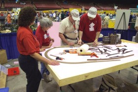 Construction of the 2001 Model Railroader Magazine Railroad Layout