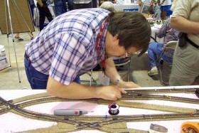 Construction of the 2001 Model Railroader Magazine Railroad Layout