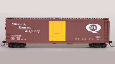 Missouri, Kansas & Quincy Custom HO Scale Car