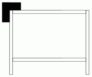 Use an angle plate to frame your structure and make sure all four walls are square.