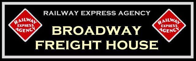 Final artwork for the Broadway Freight House sign.