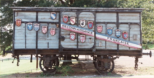 French "40 and 8" Boxcar, Jackson, Mississippi