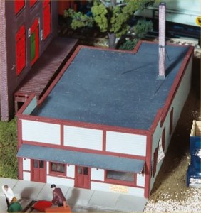 American Model Builders LaserKit "West End Exchange" 152-146