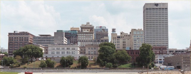 Memphis City Skyline Photographic Backgrounds