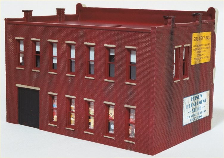 HO Scale 4 DPM Design Preservation Models #30144 Two-Story Wall Sections 
