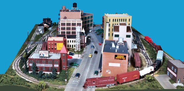 Main street enters the layout at this end as a grand 4-lane road. 