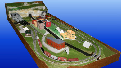 Gateway Central XI N Scale Model Railroad Layout