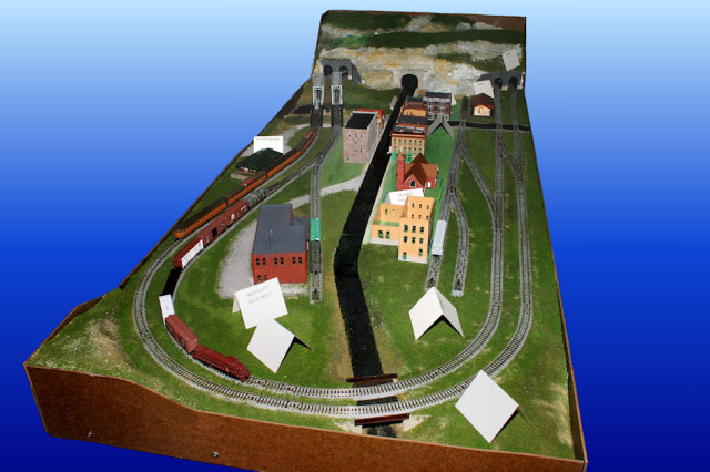 Gateway Central XI N Scale Model Railroad Layout