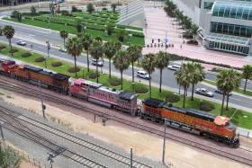 San Diego Hotel Window Railfan