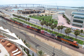 San Diego Hotel Window Railfan