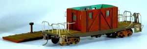 Wood Transfer Caboose