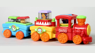 Product Review: Press & Go Train by Fisher-Price
