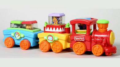 Product Review: Press & Go Train by Fisher-Price