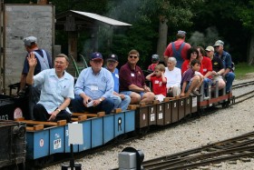 Wabash, Frisco & Pacific Live Steam Railroad Train Picnic 2008