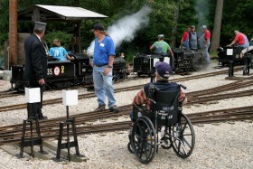 Wabash, Frisco & Pacific Live Steam Railroad Train Picnic 2008