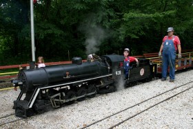 Wabash, Frisco & Pacific Live Steam Railroad Train Picnic 2008