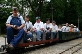 Wabash, Frisco & Pacific Live Steam Railroad Train Picnic 2008