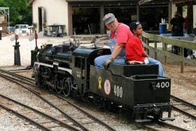 Wabash, Frisco & Pacific Live Steam Railroad Train Picnic 2008