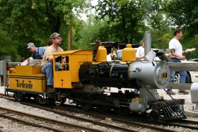 Wabash, Frisco & Pacific Live Steam Railroad Train Picnic 2008