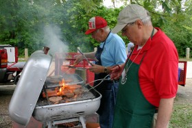 Wabash, Frisco & Pacific Live Steam Railroad Train Picnic 2008