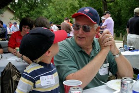 Wabash, Frisco & Pacific Live Steam Railroad Train Picnic 2008