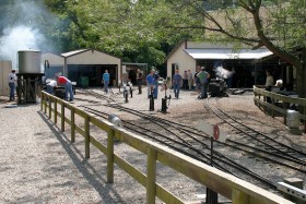 Wabash, Frisco & Pacific Live Steam Railroad Train Picnic 2008