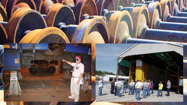 Tour of Union Pacific Railroad DeSoto Car Shops