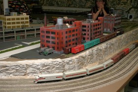 Bob Buschart's CB&Q-AT&SF HO Scale Model Railroad