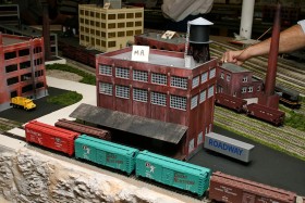 Bob Buschart's CB&Q-AT&SF HO Scale Model Railroad