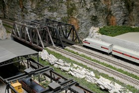 Bob Buschart's CB&Q-AT&SF HO Scale Model Railroad