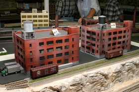 Bob Buschart's CB&Q-AT&SF HO Scale Model Railroad