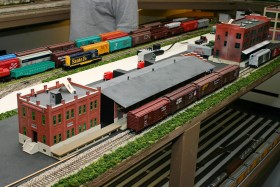 Bob Buschart's CB&Q-AT&SF HO Scale Model Railroad