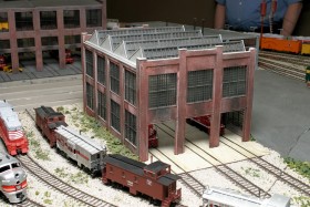 Bob Buschart's CB&Q-AT&SF HO Scale Model Railroad