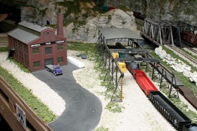 Bob Buschart's CB&Q-AT&SF HO Scale Model Railroad