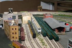 Bob Buschart's CB&Q-AT&SF HO Scale Model Railroad