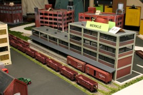 Bob Buschart's CB&Q-AT&SF HO Scale Model Railroad