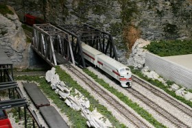 Bob Buschart's CB&Q-AT&SF HO Scale Model Railroad