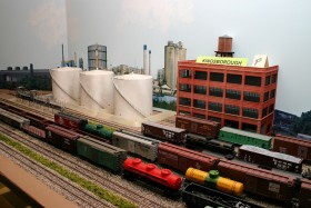 Bob Buschart's CB&Q-AT&SF HO Scale Model Railroad