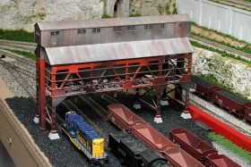 Bob Buschart's CB&Q-AT&SF HO Scale Model Railroad