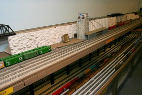 Bob Buschart's CB&Q-AT&SF HO Scale Model Railroad